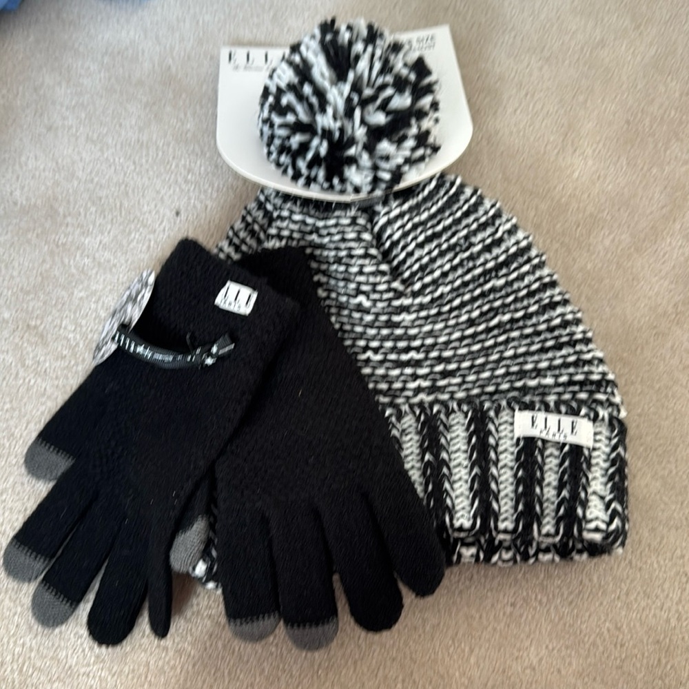 Elle Hat & Gloves Set